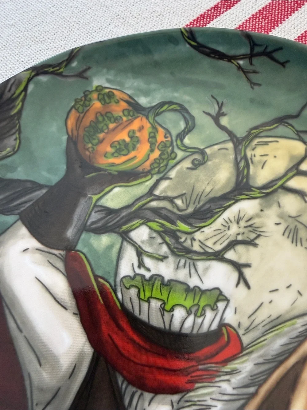 West Elm Headless Horseman Plate by Rachel Kozlowski